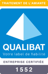 Certification Qualibat 1552 traitement de l'amiante